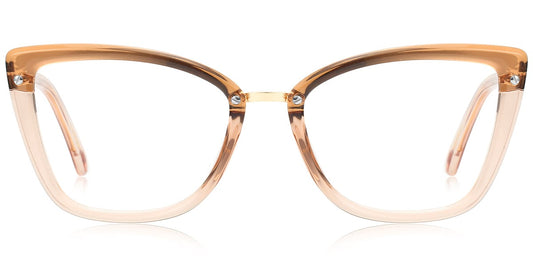 Metal TR Cat Eye Frame F6667