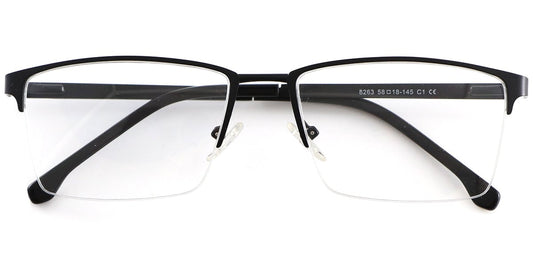 Acetate Metal Rectangle Frame F8538