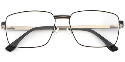 Acetate Metal Rectangle Frame F8727