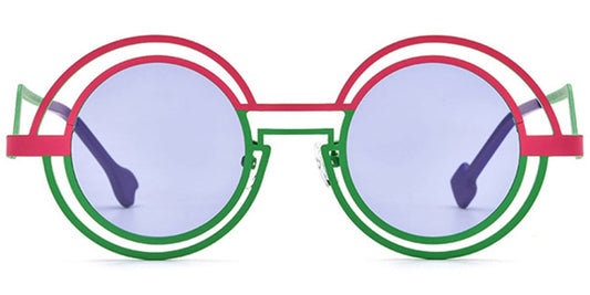 Titanium Round Sunglasses SG6785