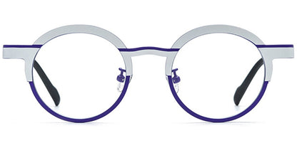 Titanium Round Frame F7017