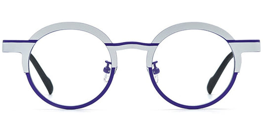 Titanium Round Frame F7017