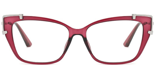 Metal TR Cat Eye Frame F4119
