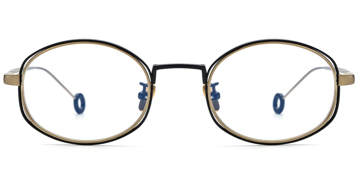 Titanium Oval Frame F5862