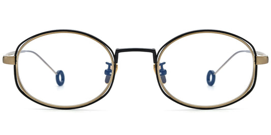 Titanium Oval Frame F5862
