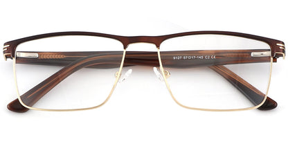 Acetate Metal Rectangle Frame F9027