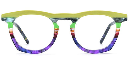 Acetate Square Frame F6057