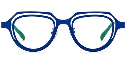 Titanium Geometric Frame F6903