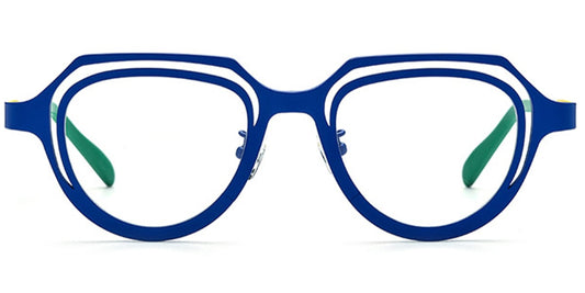 Titanium Geometric Frame F6903