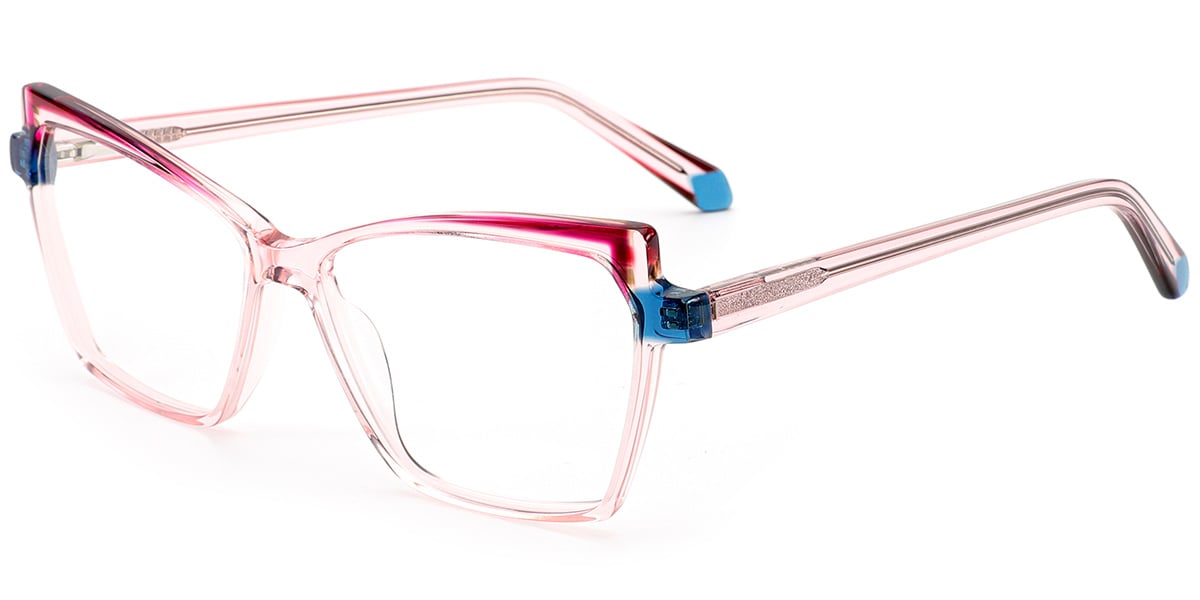 Acetate Cat Eye Frame F8491