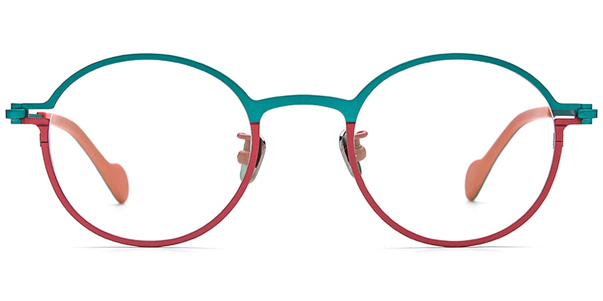 Titanium Round Frame F7410