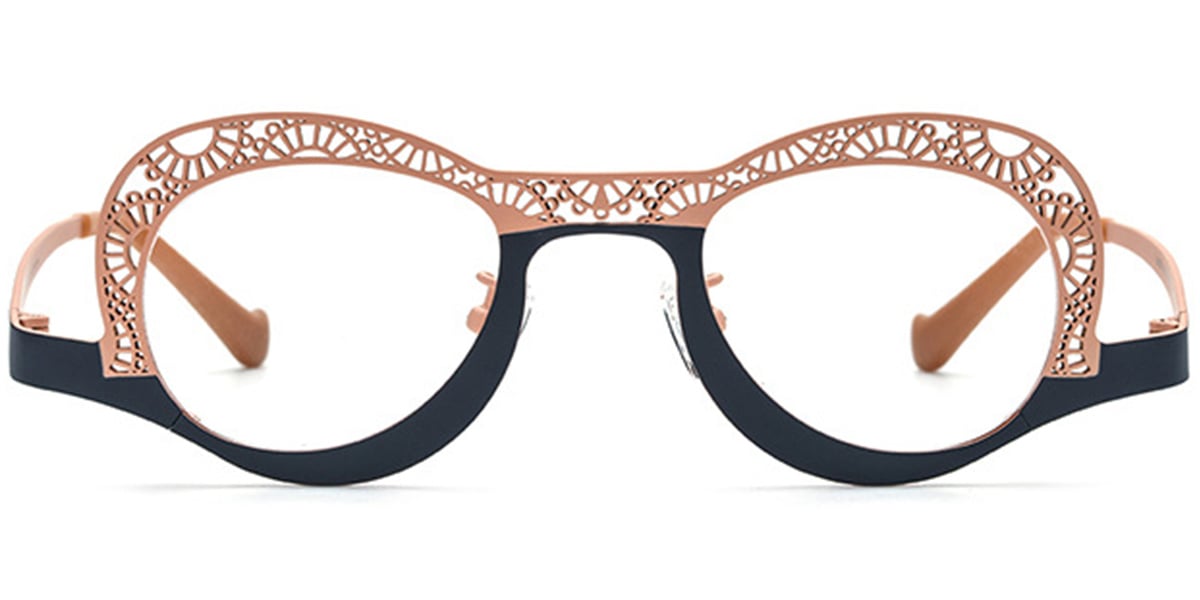 Titanium Geometric Frame F7015