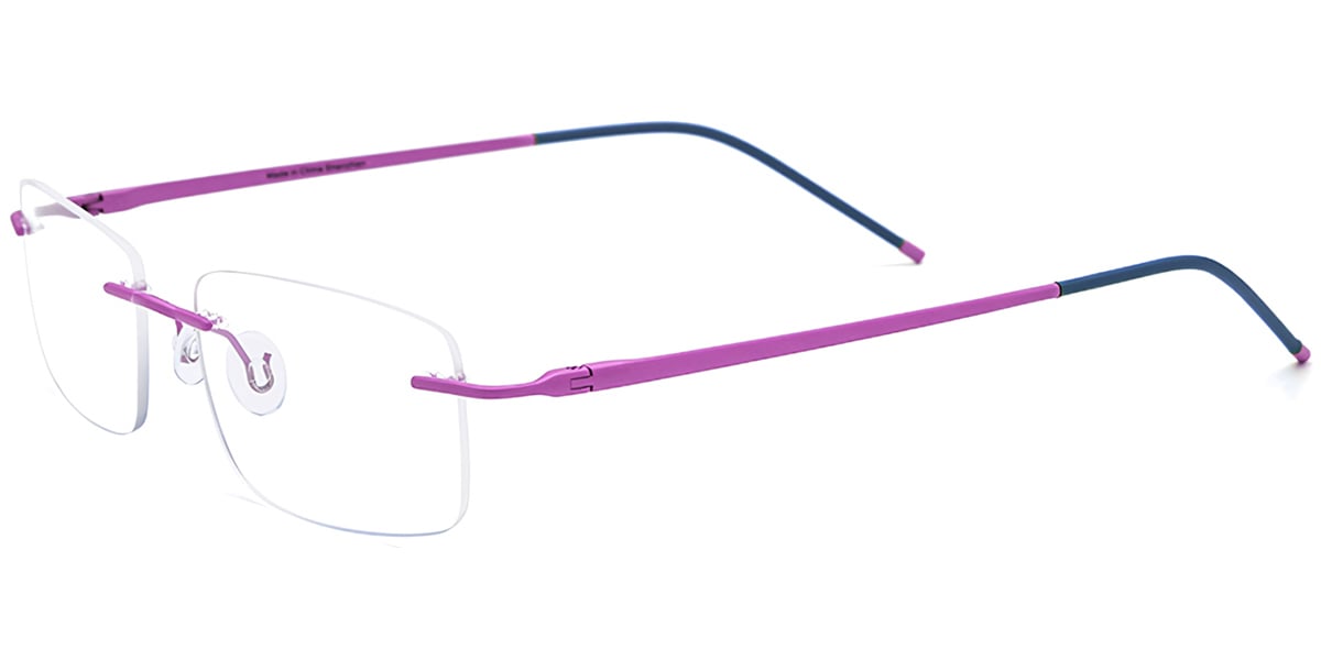 Titanium Rectangle Frame F7319