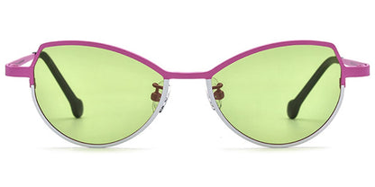Titanium Cat Eye Sunglasses SG7044