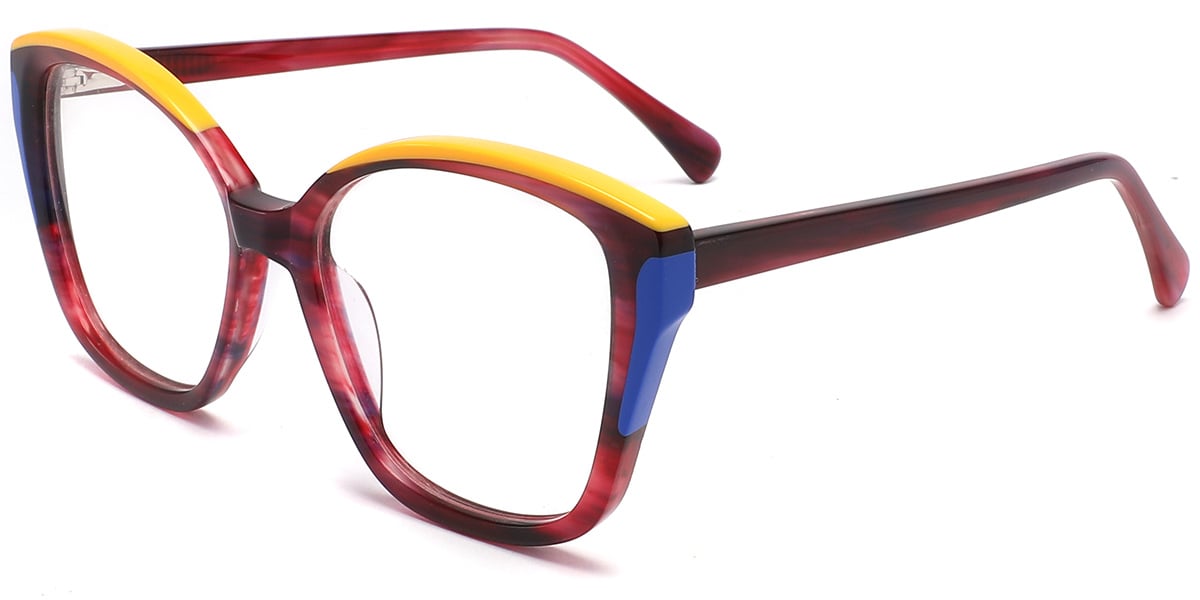 Acetate Square Frame F8434