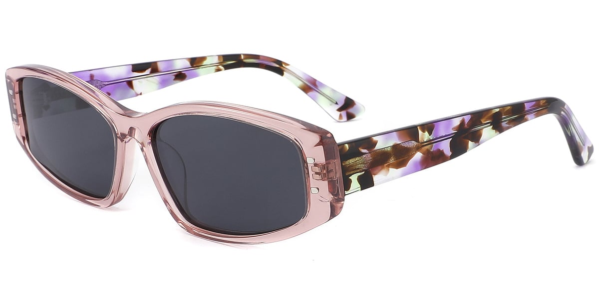 Acetate Rectangle Sunglasses SG10030