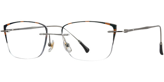 Titanium Rectangle Frame F7768