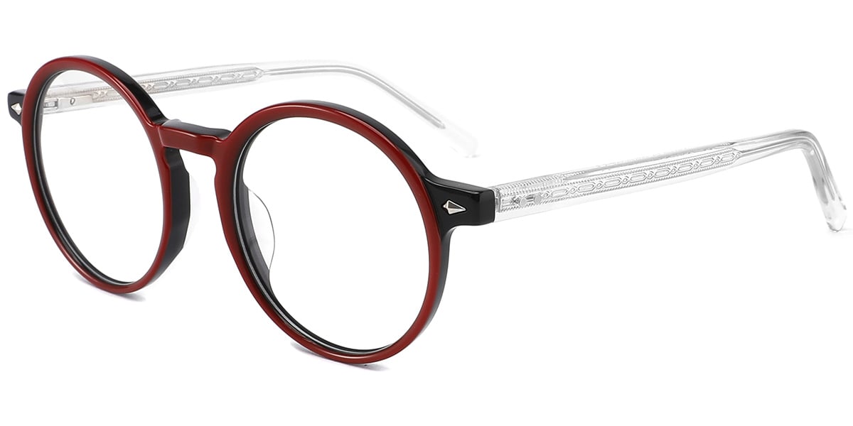 Acetate Round Frame F10184