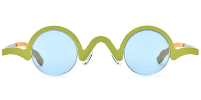 Titanium Round Sunglasses SG6368