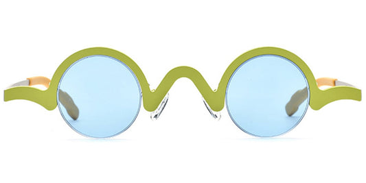 Titanium Round Sunglasses SG6368
