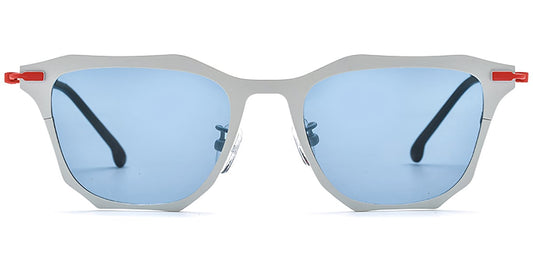 Titanium Geometric Sunglasses SG7307