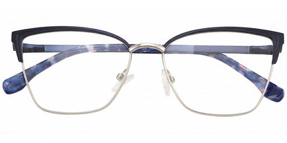 Acetate Metal Cat Eye Frame F8869
