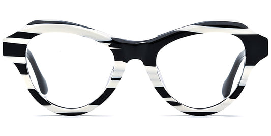 Acetate Cat Eye Frame F7568