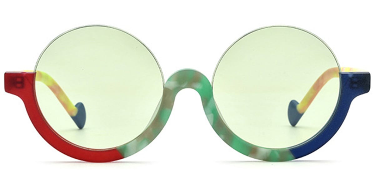 Acetate Round Sunglasses SG6678