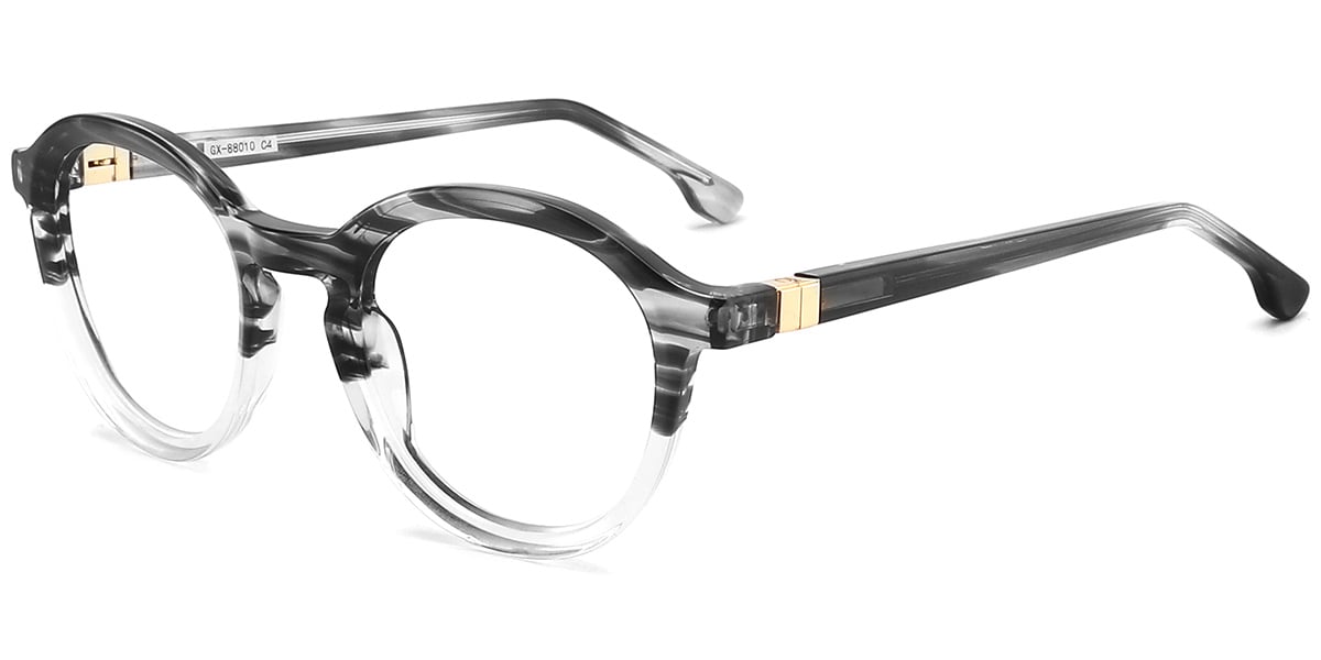 Acetate Round Frame F9376
