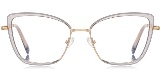 Metal TR Cat Eye Frame F7281