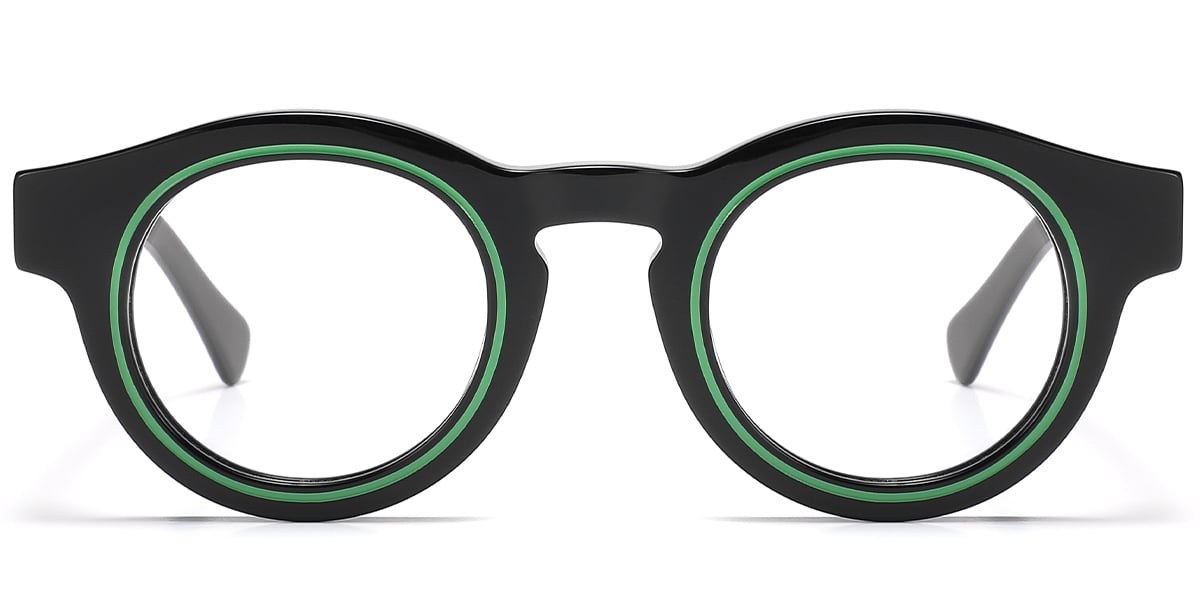 Acetate Round Frame F5979