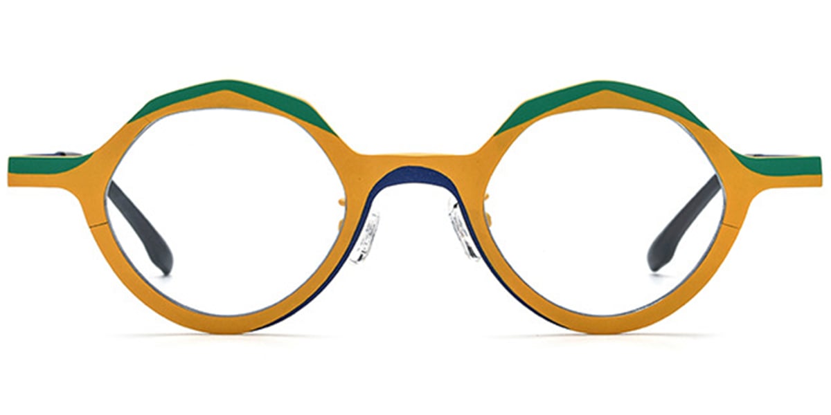 Titanium Geometric Frame F6434