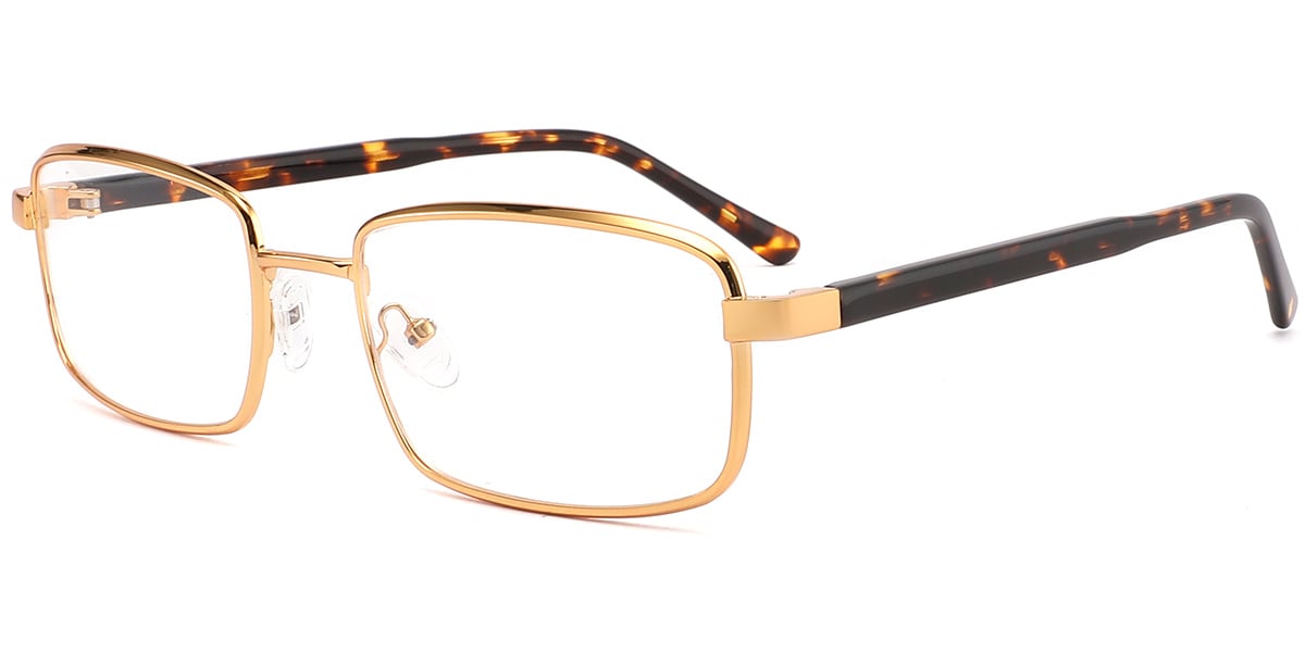 Acetate Metal Rectangle Frame F10400