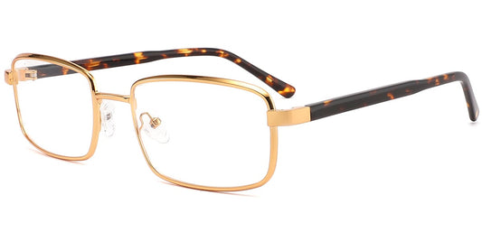 Acetate Metal Rectangle Frame F10400