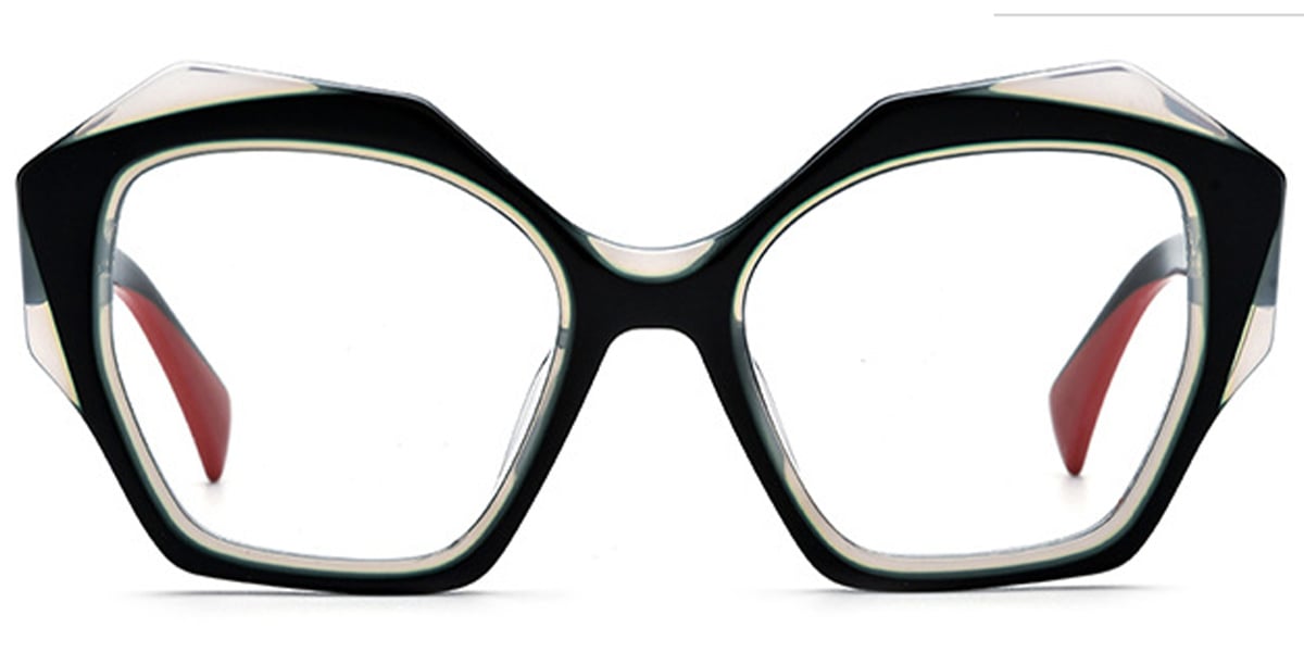 Acetate Square Frame F6790