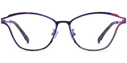 Titanium Cat Eye Frame F8125