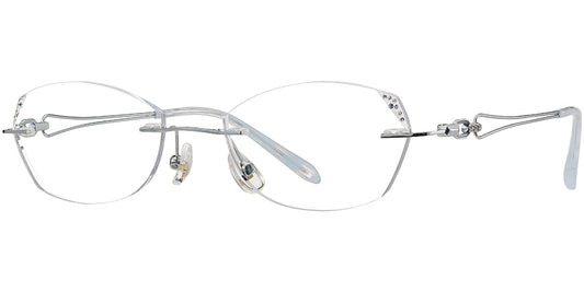 Acetate Metal Rectangle Frame F7763