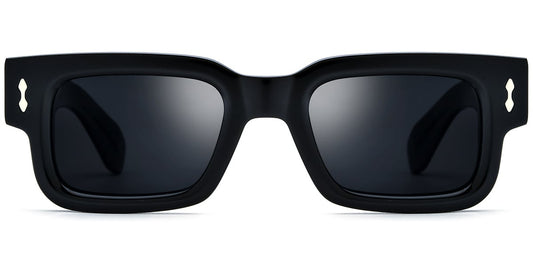 Acetate Rectangle Sunglasses SG8335