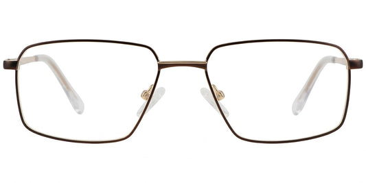 Acetate Metal Square Frame F9005