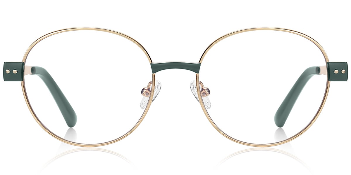 Round Eyeglasses F9607