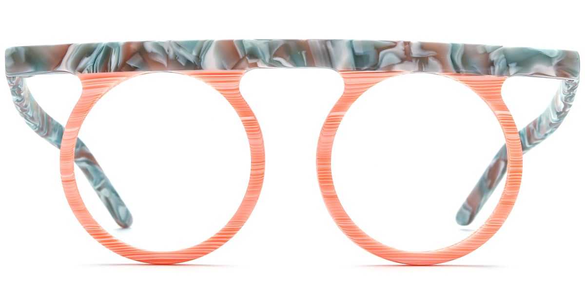 Acetate Round Frame F5813