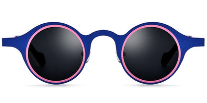 Titanium Round Sunglasses SG6860