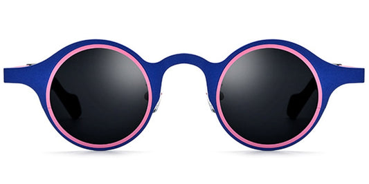 Titanium Round Sunglasses SG6860