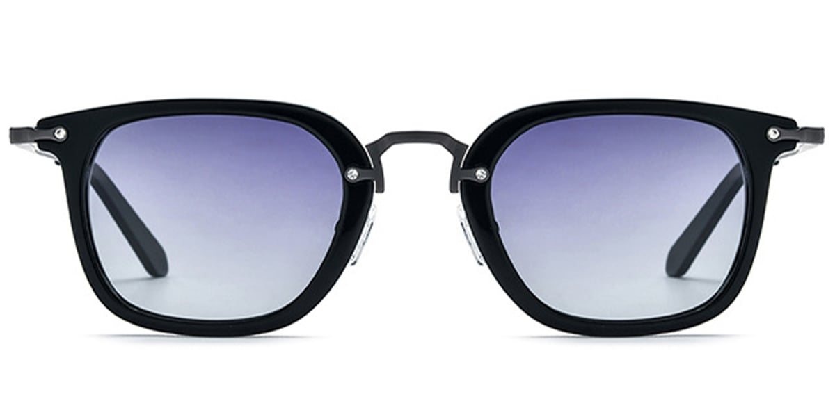 Acetate Titanium Square Sunglasses SG6072