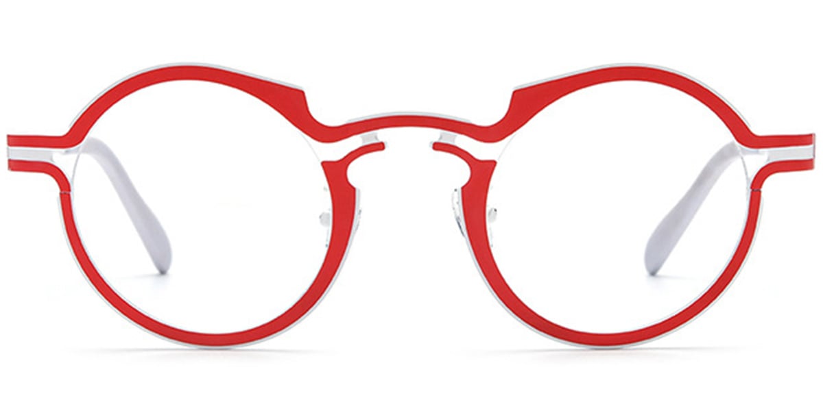 Titanium Round Frame F7019
