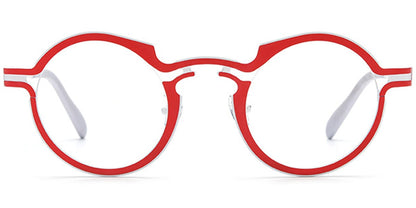 Titanium Round Frame F7019