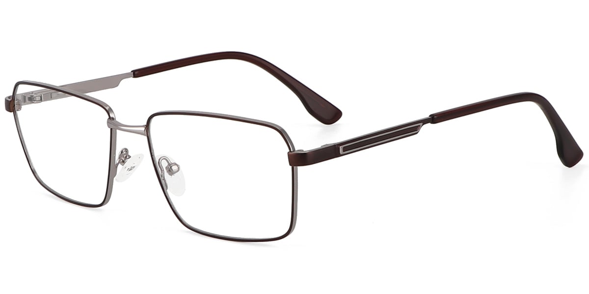 Acetate Metal Rectangle Frame F9017