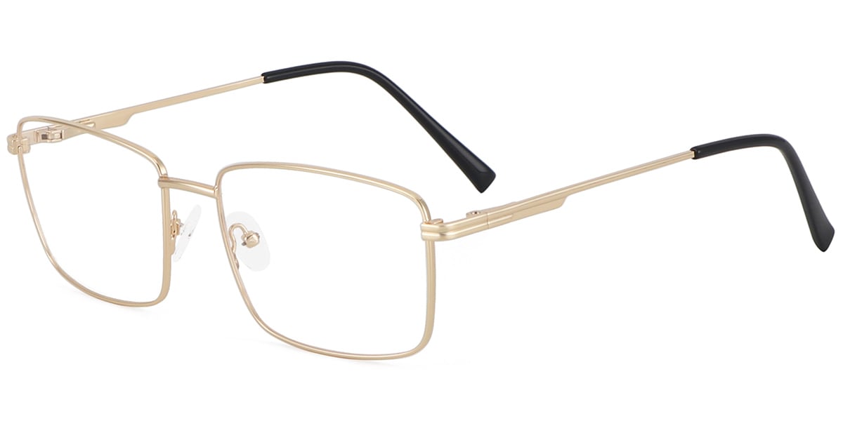 Acetate Metal Rectangle Frame F9344