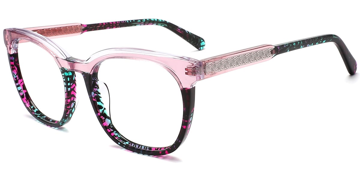 Acetate Square Frame F9373