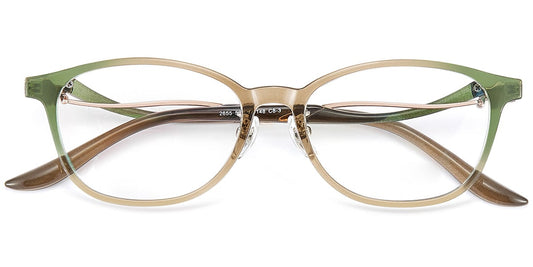 Acetate Metal TR Rectangle Frame F9559